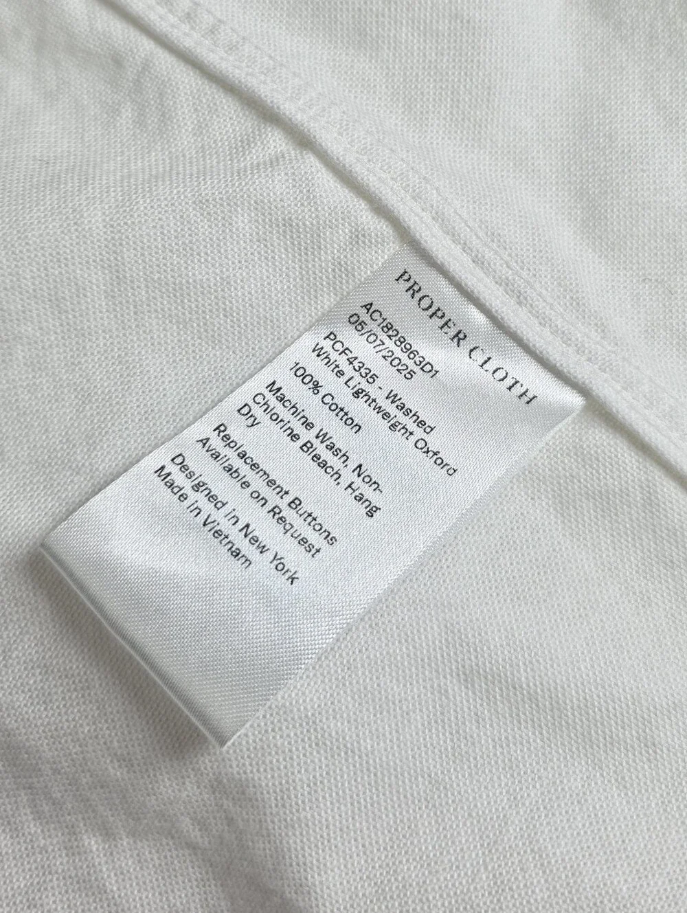Proper Cloth proper cloth